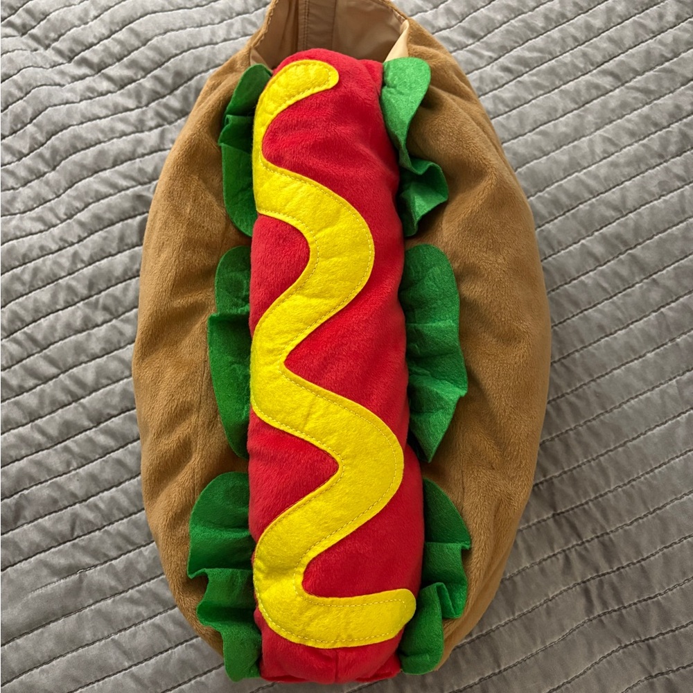 Hot Dog Costume for Dog- EUC, Comfy!